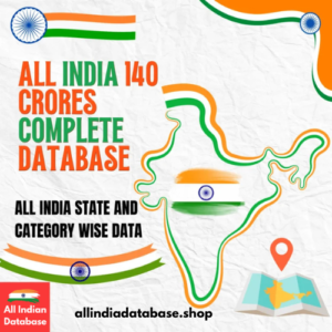 Complete 140+ Crore All Indian Database Download – Instant Access